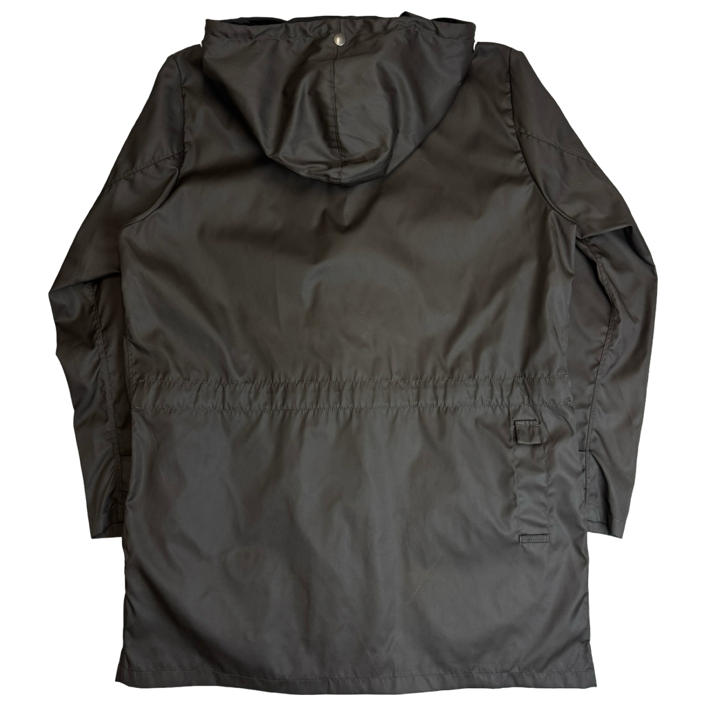 Prada Nylon Light Parka Dark Brown