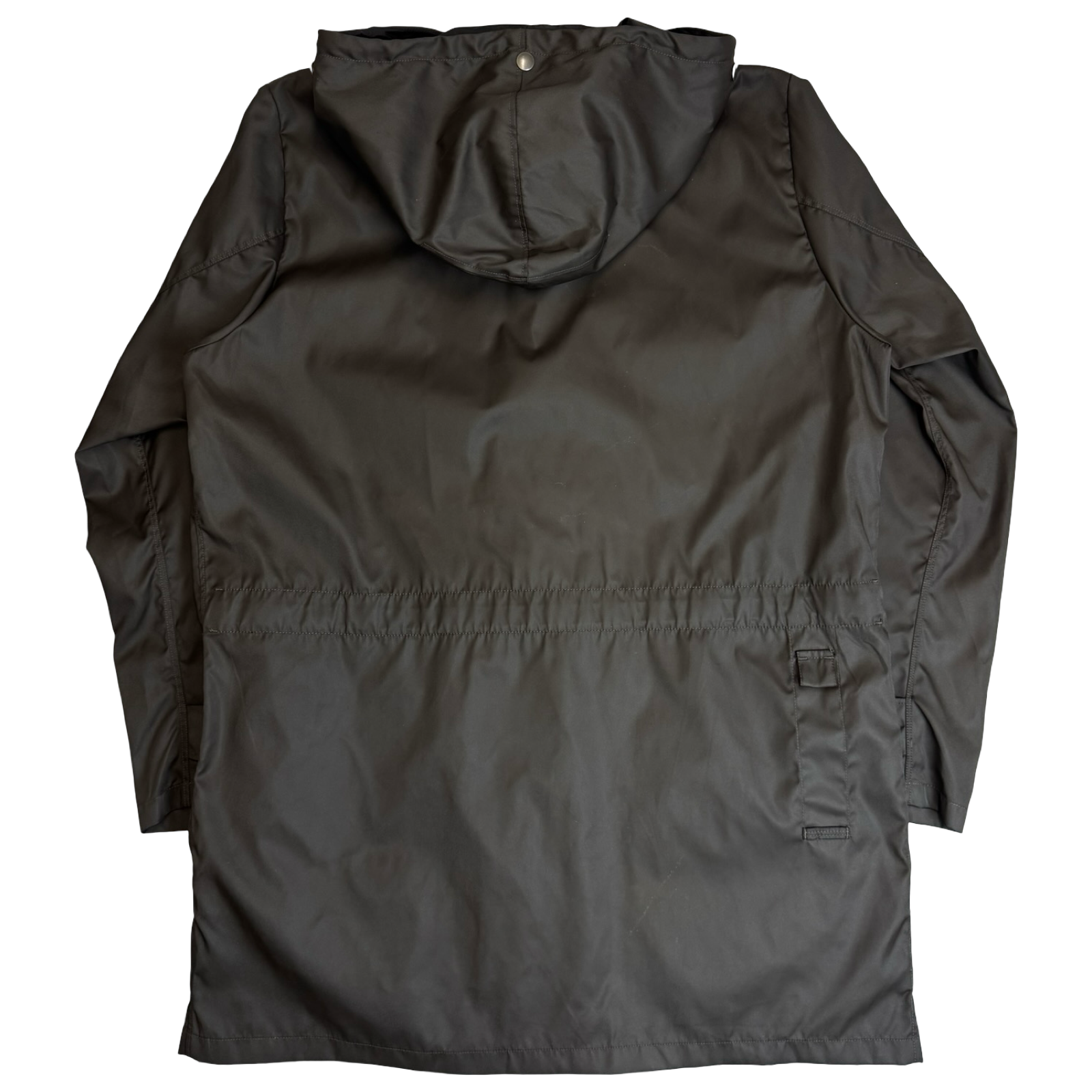 Prada Nylon Light Parka Dark Brown