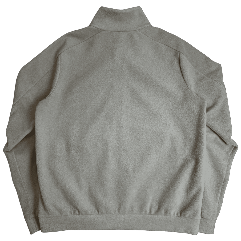 Prada Red Stripe Full Zip Fleece Beige