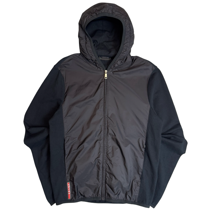 Prada Sport Hooded Windbreaker Black | Vitnage Clothing Store Canada