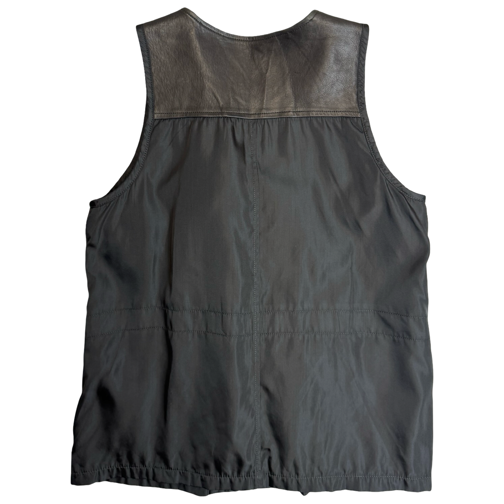 1994 Prada Nylon Multi Pocket Vest Black
