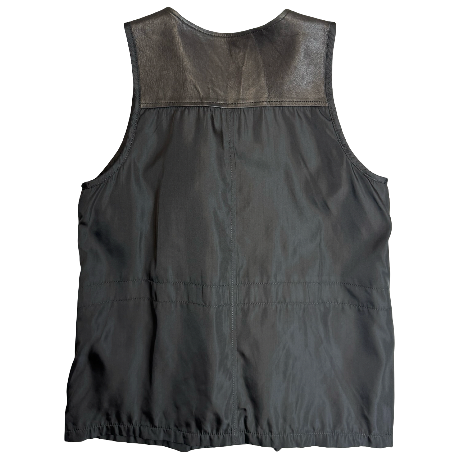 1994 Prada Nylon Multi Pocket Vest Black