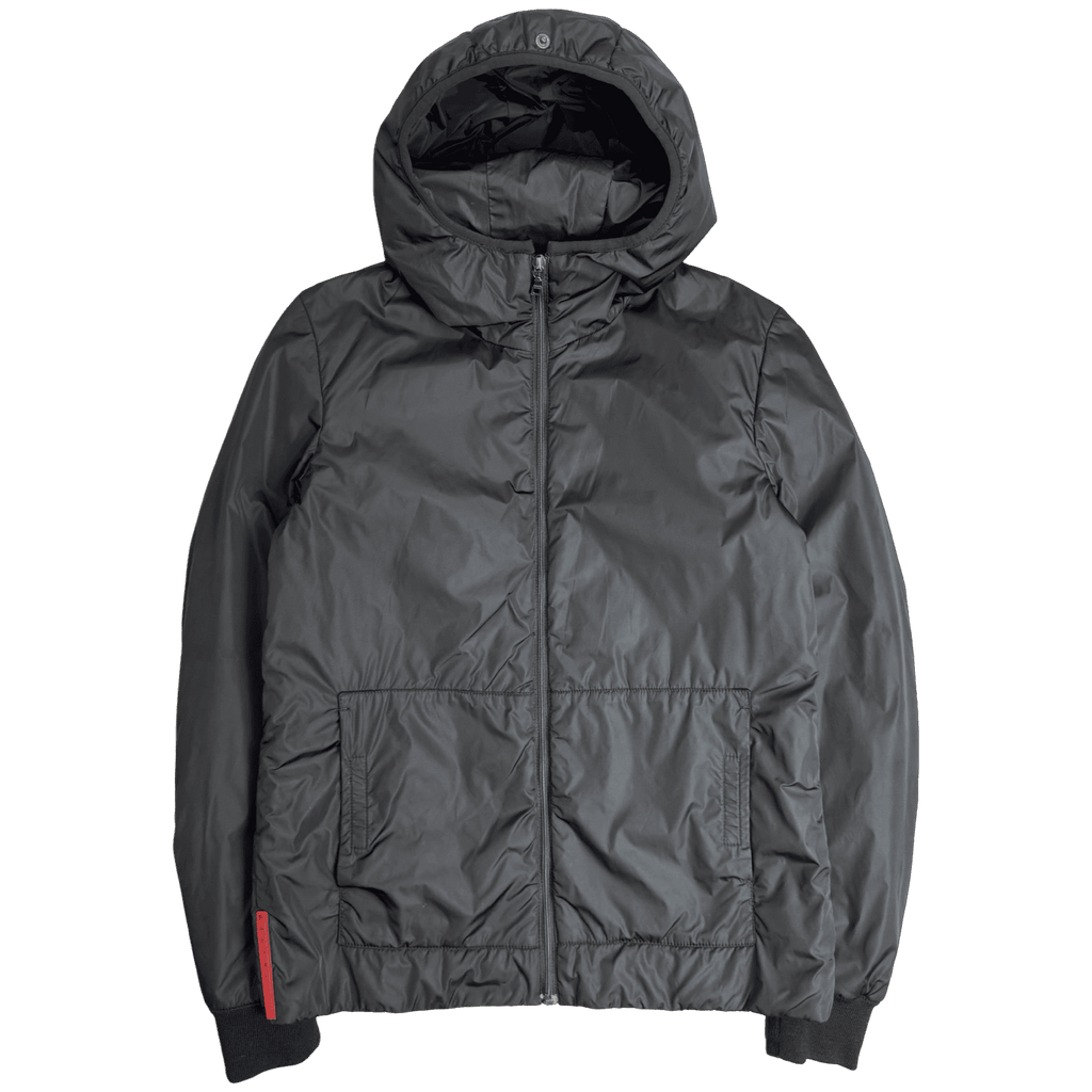 Prada Nylon Down Jacket Black