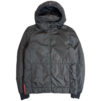 Prada Nylon Down Jacket Black