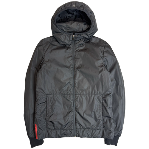 Prada Nylon Down Jacket Black | Vintage Clothing Store Canada