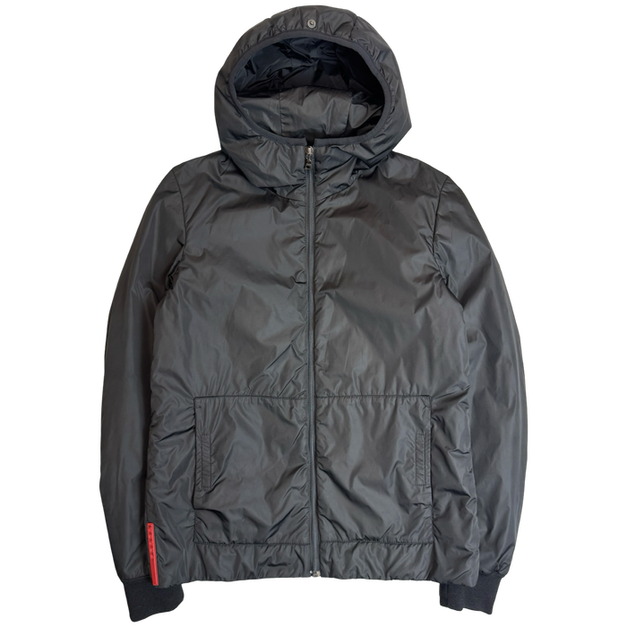 Prada Nylon Down Jacket Black | Vitnage Clothing Store Canada