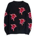 Prada Rose Cashmere Knit Sweater
