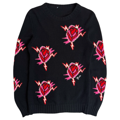 Prada Rose Cashmere Knit Sweater | Vintage Clothing Store Canada