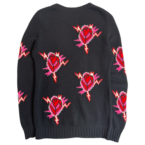 Prada Rose Cashmere Knit Sweater | Vintage Clothing Store Canada