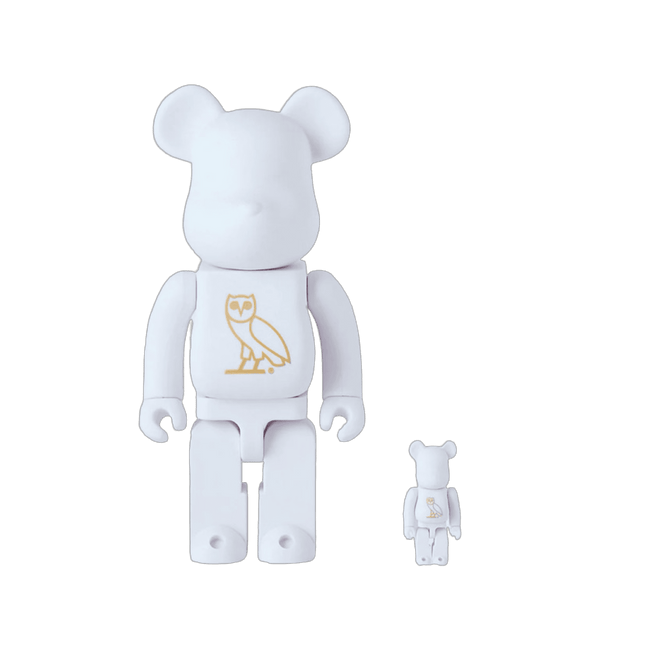 その他 BE@RBRICK OVO Pearl White 100% & 400% Bearbrick x OVO 400% & 100% Set Pearl White – ShopDemand