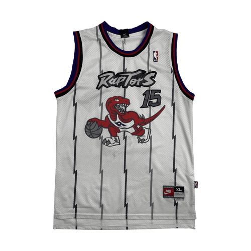 (XL) Vintage Vince Carter Raptors Nike Jersey White | Vintage Clothing Store Canada