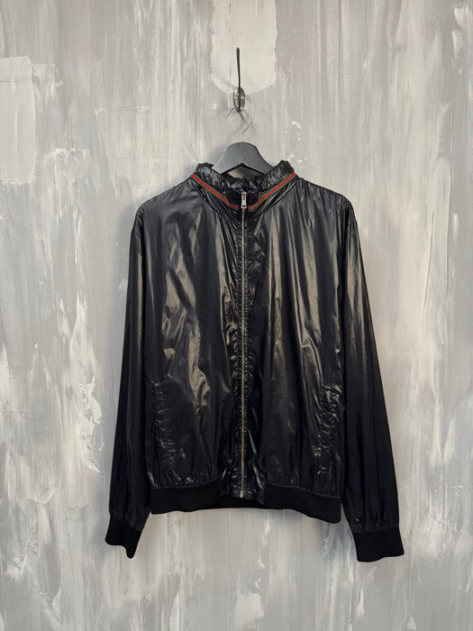 Gucci Tom Ford Bomber Nylon Jacket Black | Vitnage Clothing Store Canada
