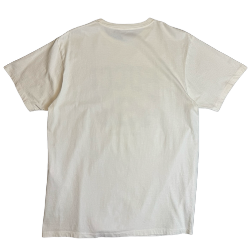Gucci Collegiate Flame Logo Tee White | Vintage Clothing Store Canada