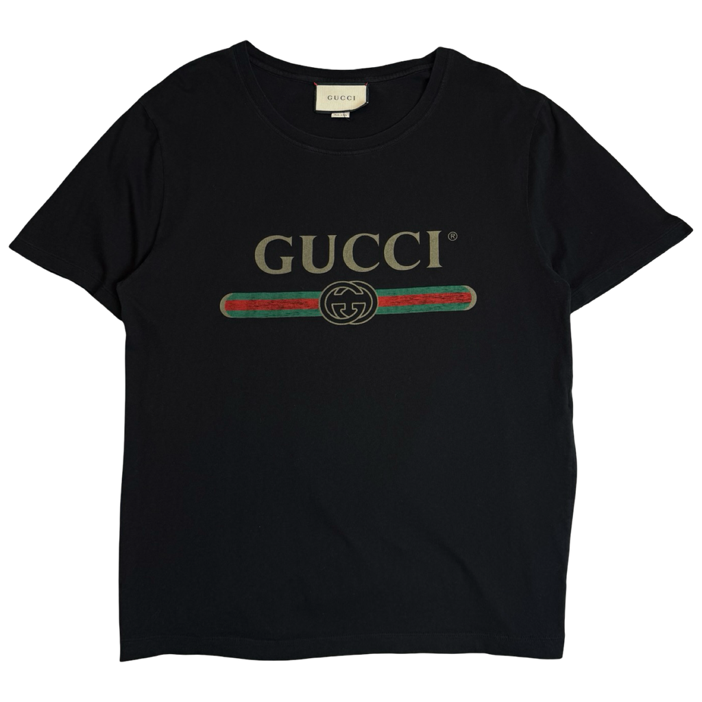 Gucci Logo Tee Black