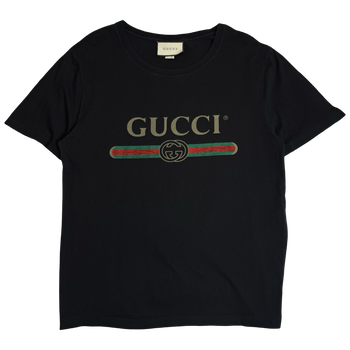Gucci Logo Tee Black