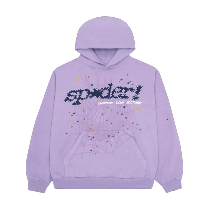 Sp5der Acai Hoodie Purple | Vitnage Clothing Store Canada