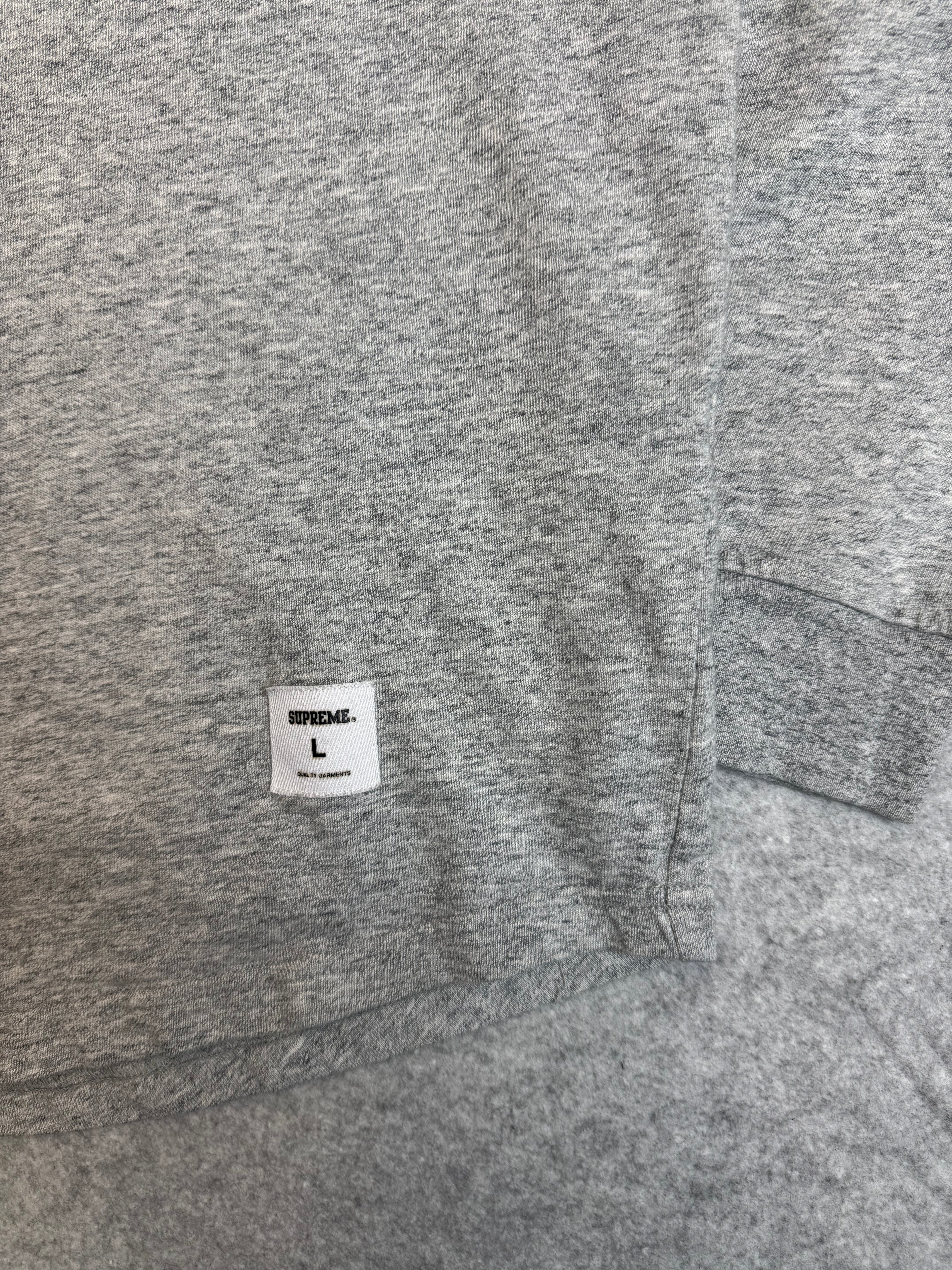 Supreme Surf Style Arena L/S Tee Grey (USED)