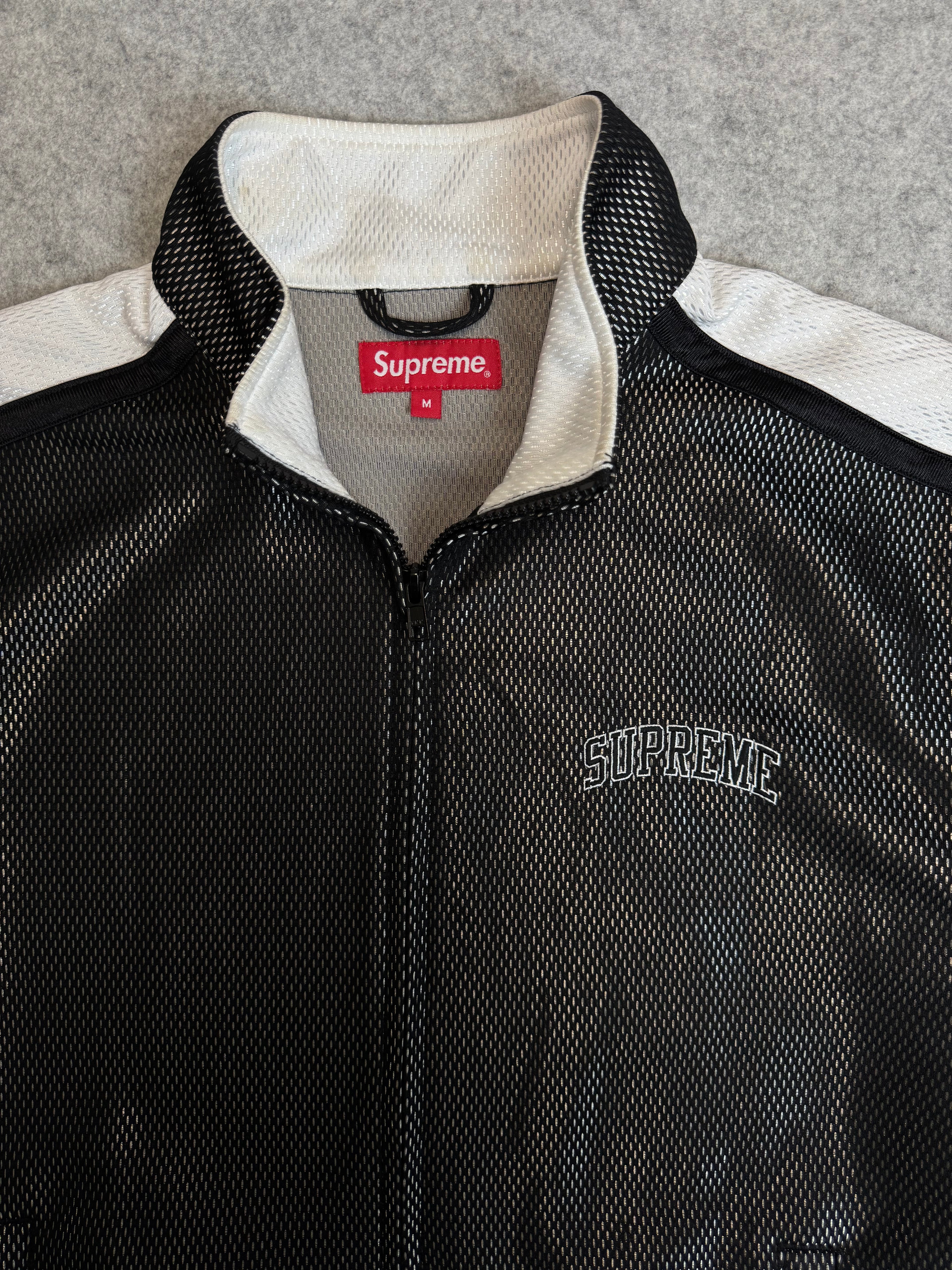 Supreme Bonded Mesh Track Jacket Black (USED)