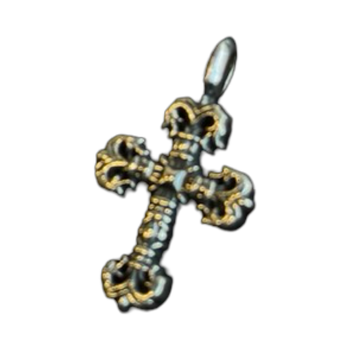 Chrome Hearts Filigree Cross .925 Silver Pendant