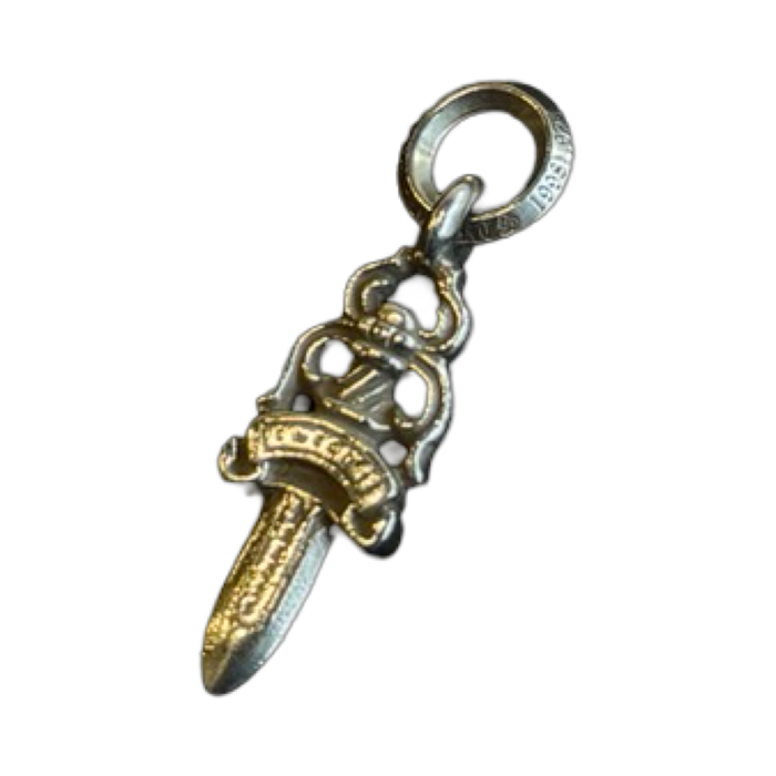 Chrome Hearts Double Dagger .925 Silver Pendant | Vitnage Clothing Store Canada