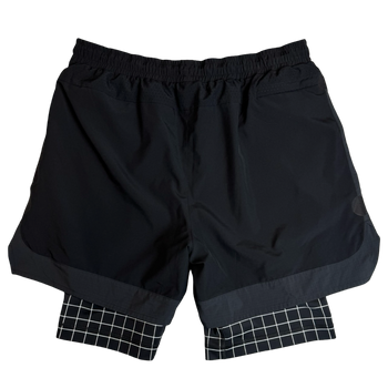 OFF-WHITE x Nike Shorts Black Grid (USED)