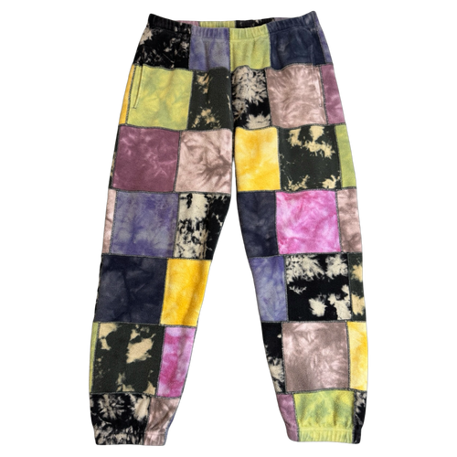 Supreme Patchwork Sweatpants Tie Dye (USED) | Vintage Clothing Store Canada
