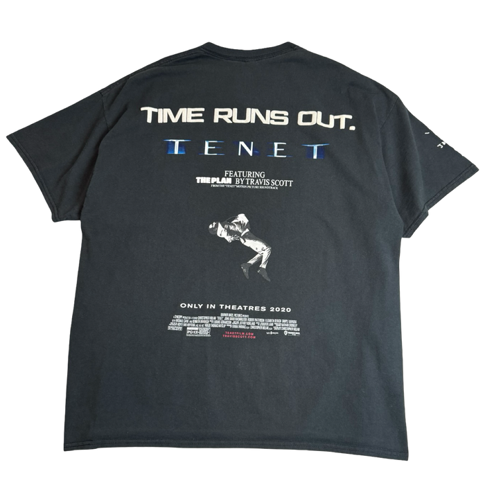 Travis Scott Tenet Tee Black (USED) | Vitnage Clothing Store Canada