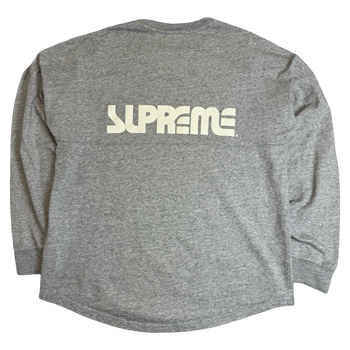 Supreme Surf Style Arena L/S Tee Grey (USED)