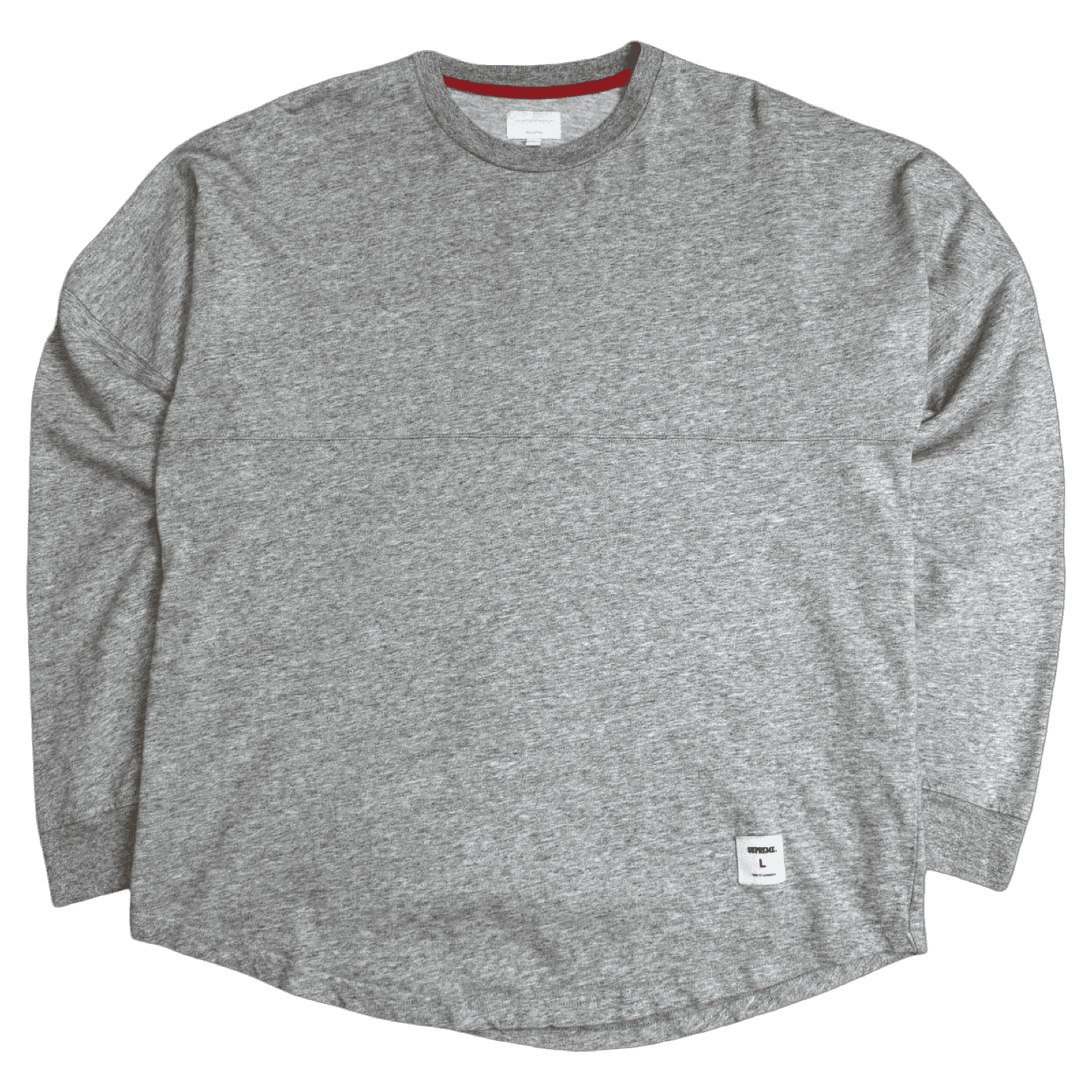 Supreme Surf Style Arena L/S Tee Grey (USED)