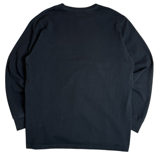 Supreme Metallic L/S Shirt Black (USED) | Vintage Clothing Store Canada