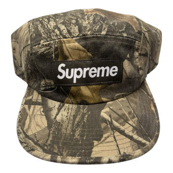 Supreme Realtree Hardwoods Camo Twill Camp Hat SS25 (USED)