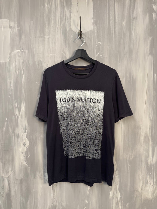 Louis Vuitton Glitch Graphic Tee Black | Vitnage Clothing Store Canada