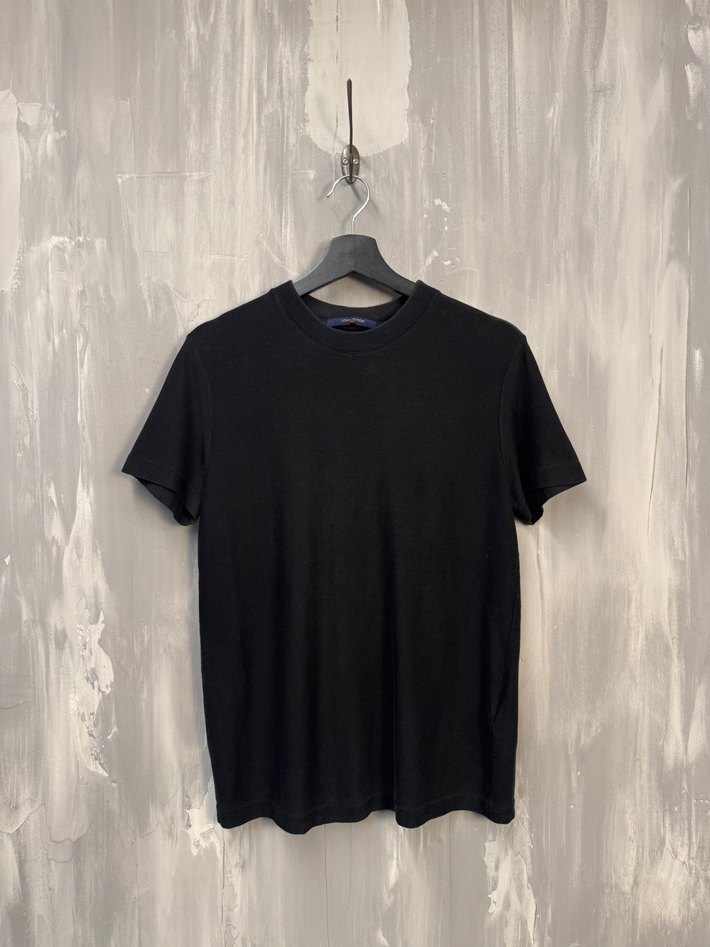 Louis Vuitton Cotton & Jacquard Velour Satellite Tee Black