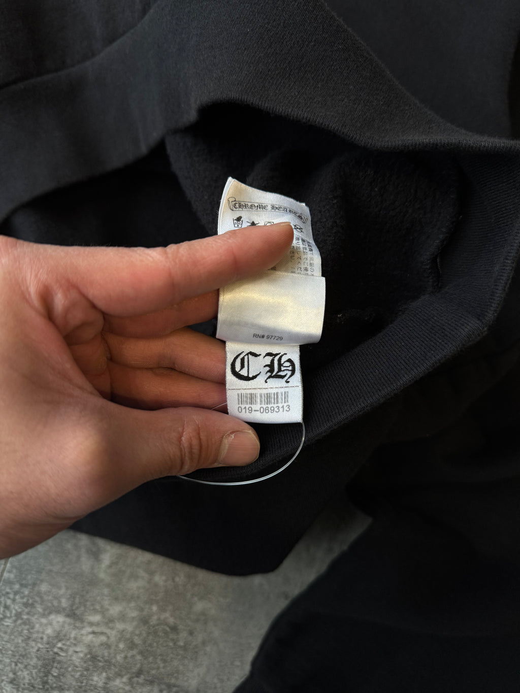 Chrome Hearts USA Script Logo Hoodie
