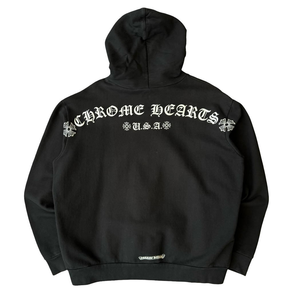 Chrome Hearts USA Script Logo Hoodie
