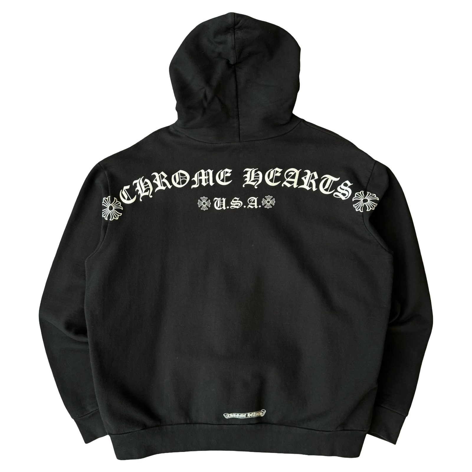 Chrome Hearts USA Script Logo Hoodie