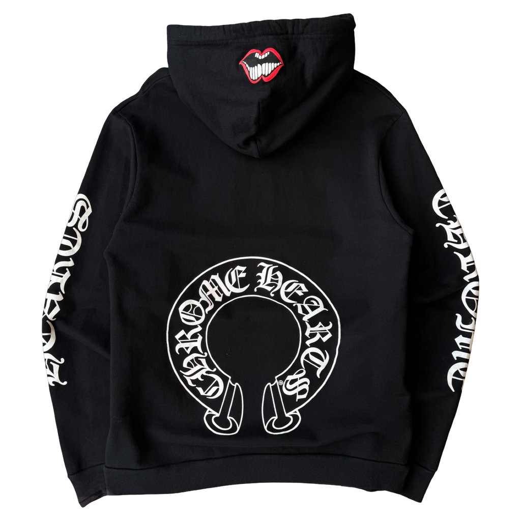 Chrome Hearts Matty Boy Horse Shoe Hoodie Faded