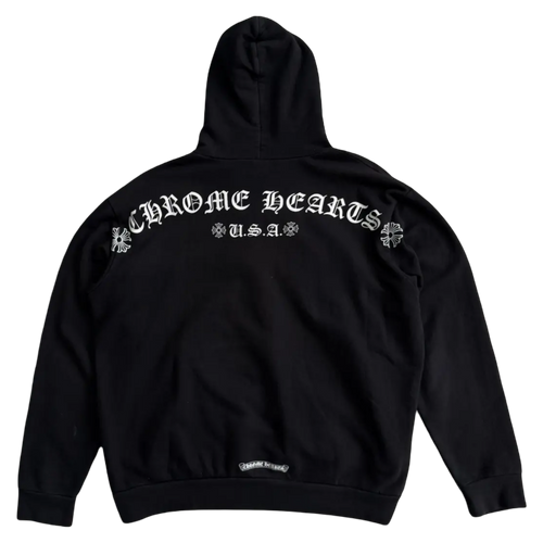 Chrome Hearts Shoulder Logo Hoodie | Vintage Clothing Store Canada