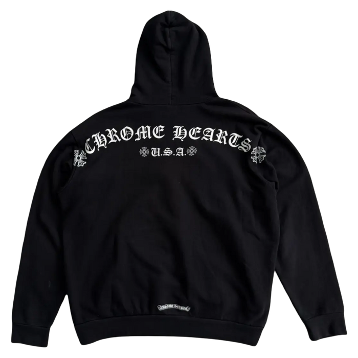 Chrome Hearts Shoulder Logo Hoodie | Vitnage Clothing Store Canada