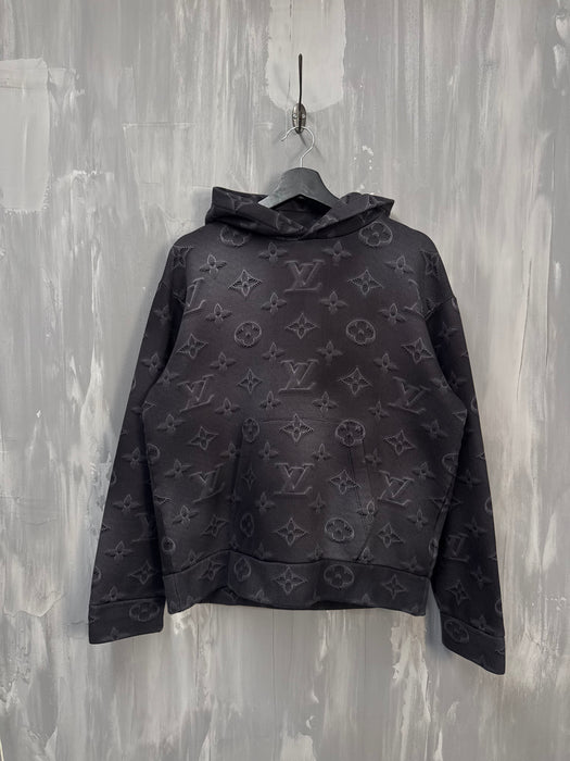 Louis Vuitton 3D Monogram Pullover Hoodie Black | Vitnage Clothing Store Canada