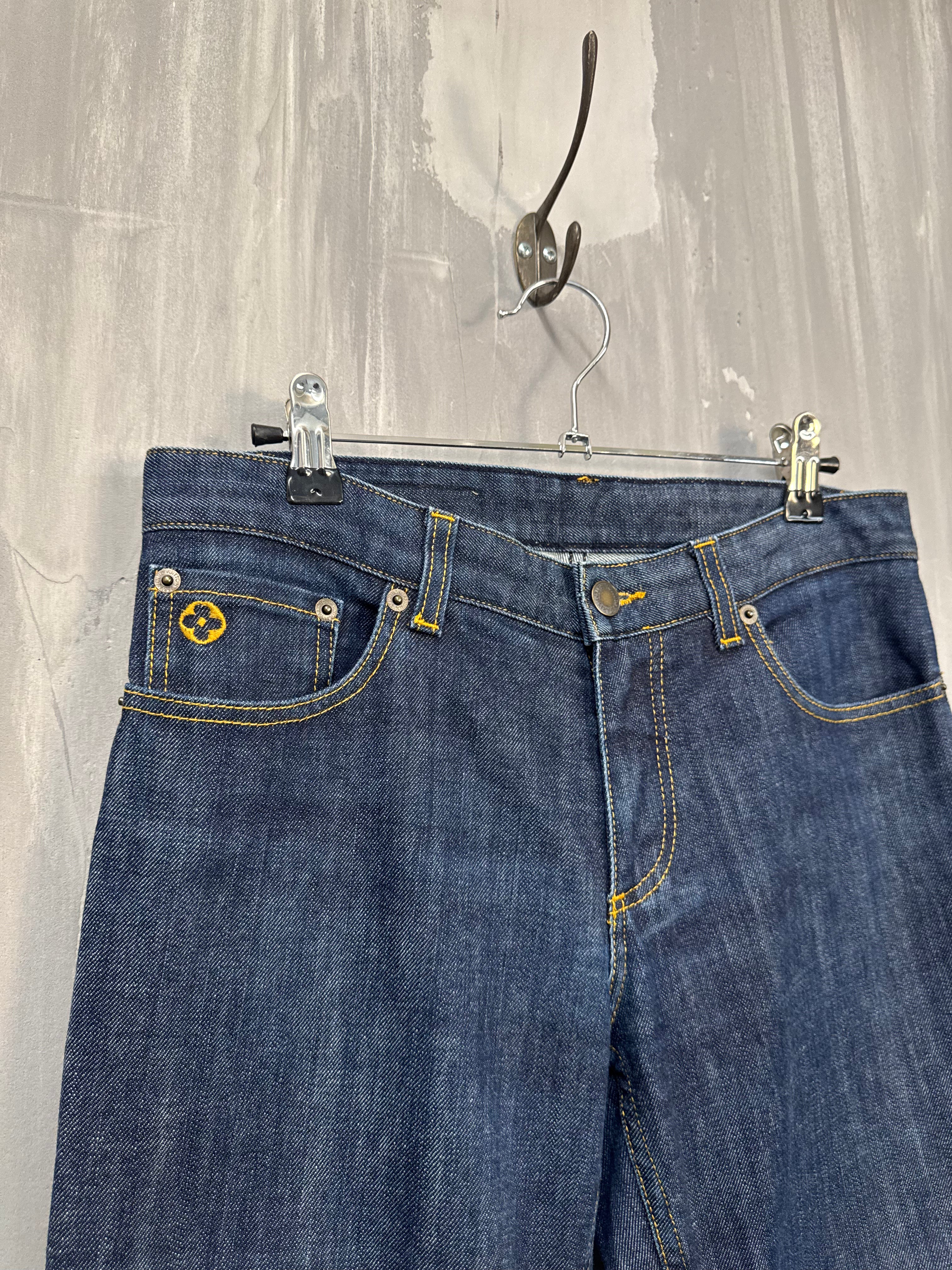 Louis Vuitton Inventeur Boot Cut Denim Pants