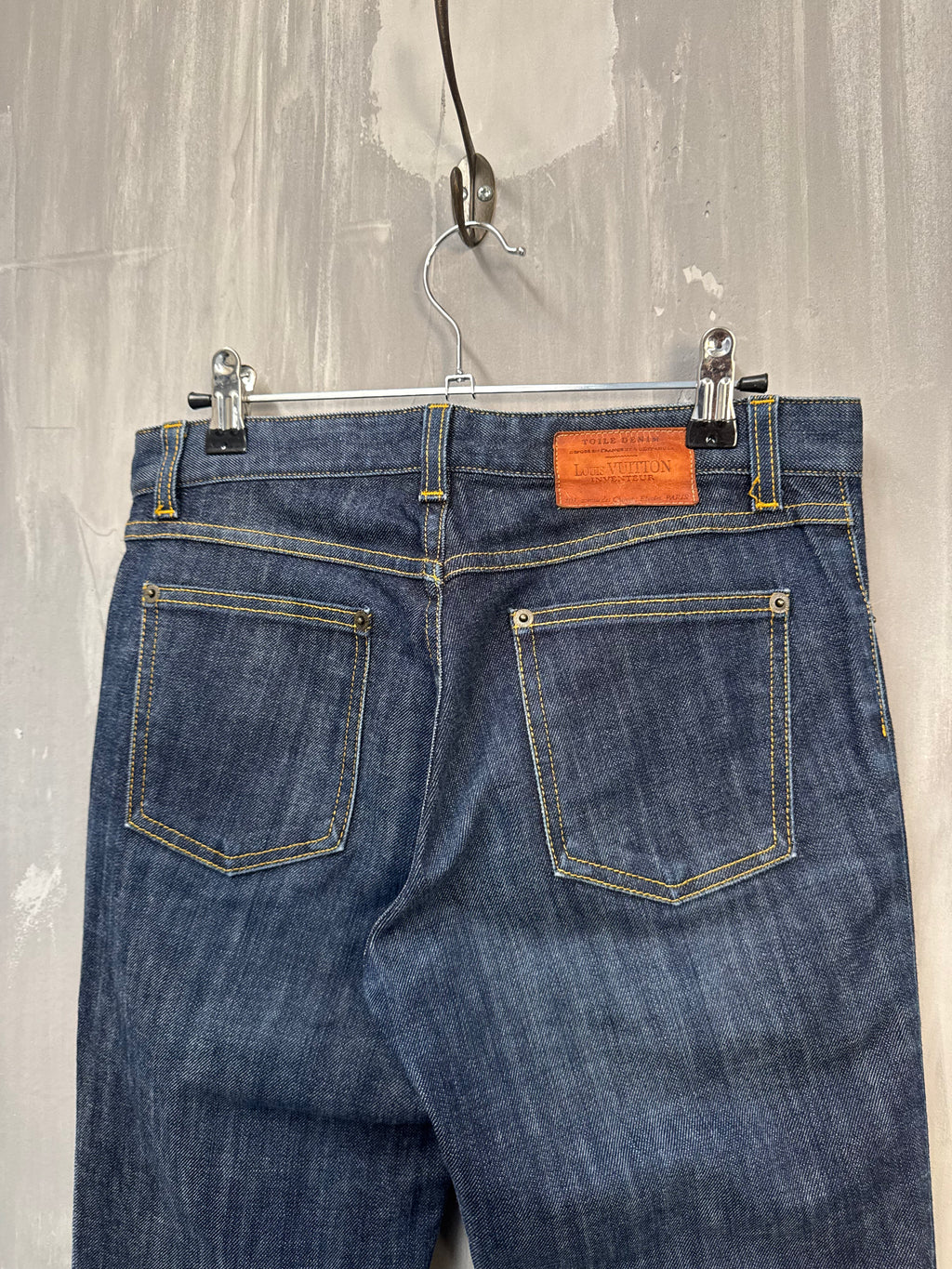 Louis Vuitton Inventeur Boot Cut Denim Pants