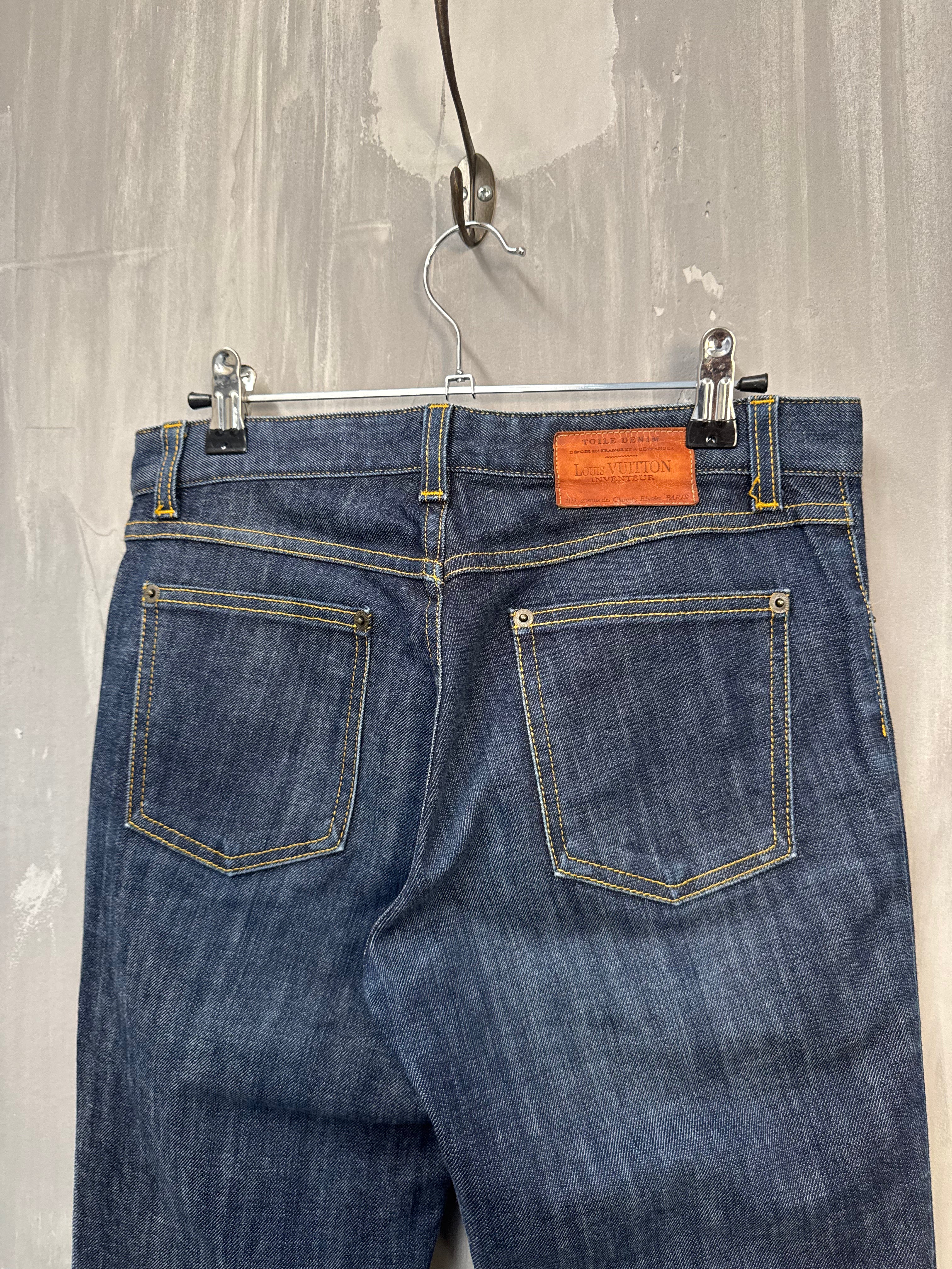 Louis Vuitton Inventeur Boot Cut Denim Pants