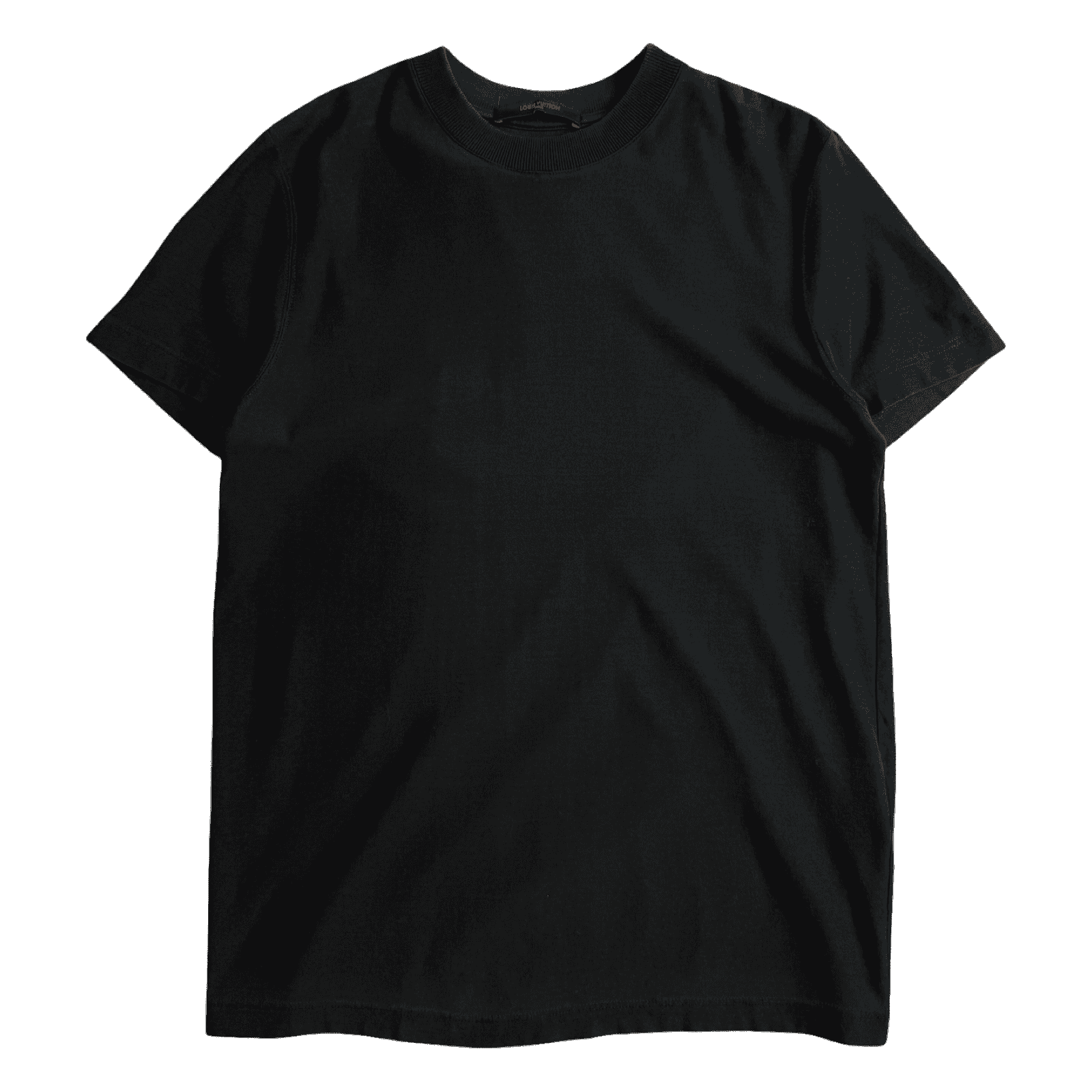 Louis Vuitton Cotton & Jacquard Velour Satellite Tee Black