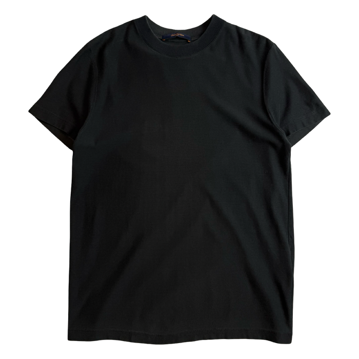 Louis Vuitton Cotton & Jacquard Velour Satellite Tee Black | Vitnage Clothing Store Canada