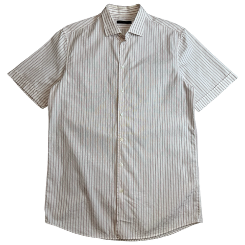 Louis Vuitton Striped Monogram Button Up Shirt | Vintage Clothing Store Canada