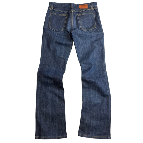 Louis Vuitton Inventeur Boot Cut Denim Pants | Vintage Clothing Store Canada