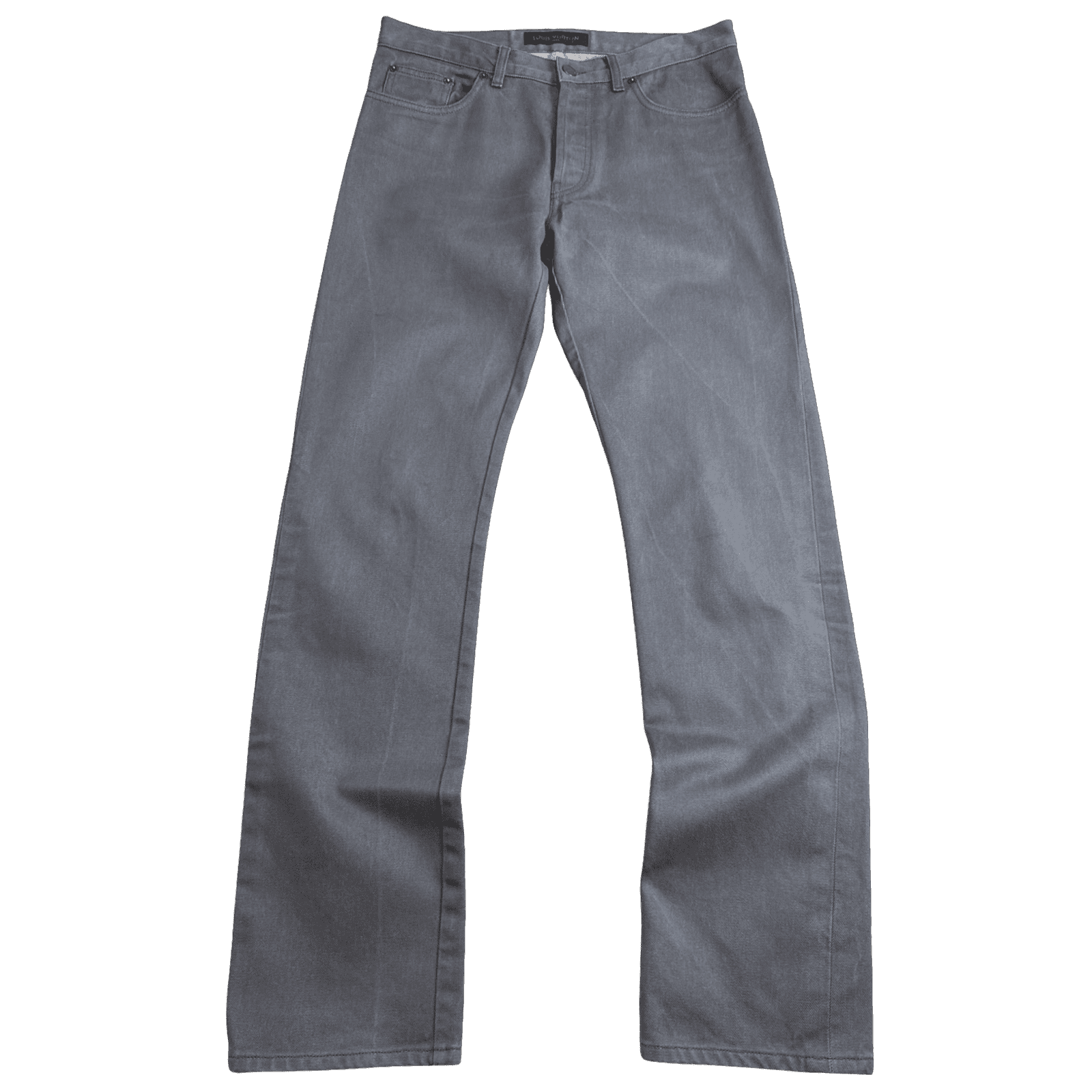 Louis Vuitton Denim Pants Washed Blue