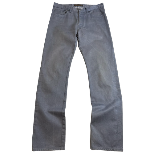Louis Vuitton Denim Pants Washed Blue | Vintage Clothing Store Canada