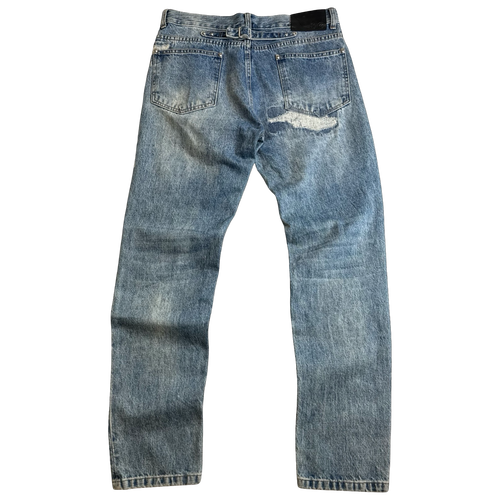 Louis Vuitton x Fragments Patched Embroidered Slim Denim Pants | Vintage Clothing Store Canada